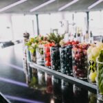 Photo Colorful cocktails